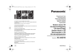 Panasonic SCAKX16E Instrukcja obsługi