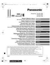 Panasonic SCBTT105EG Instrukcja obsługi