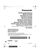 Panasonic SCHTB10EG Instrukcja obsługi