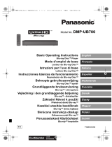 Panasonic DMP-UB700EG Instrukcja obsługi
