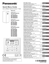 Panasonic WHUX09HE5 Instrukcja obsługi