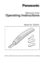 Panasonic ES2401 Instrukcja obsługi