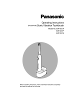 Panasonic EW1031 Instrukcja obsługi