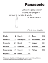 Panasonic ERGN30 Instrukcja obsługi