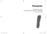 Panasonic ERGP30 Instrukcja obsługi