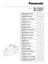 Panasonic MCCG677 Instrukcja obsługi