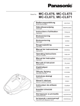 Panasonic MCCL671 Instrukcja obsługi