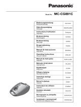 Panasonic MCCG881C Instrukcja obsługi