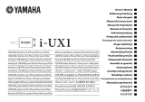 Yamaha i-UX1 Instrukcja obsługi