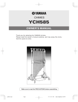 Yamaha YCH-585 Instrukcja obsługi