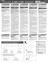 Yamaha L-121 Assembly Instructions