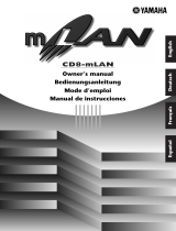 Yamaha CD8-mLAN Instrukcja obsługi