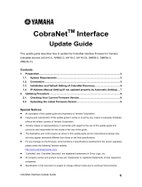 Yamaha CobraNet(CM-1) instrukcja