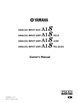 Yamaha AI8 Instrukcja obsługi