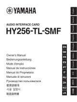 Yamaha HY256 Instrukcja obsługi