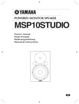 Yamaha MSP10STUDIO Instrukcja obsługi