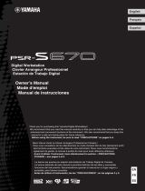 Yamaha PSR-S670 Instrukcja obsługi