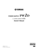 Yamaha PW1D Instrukcja obsługi