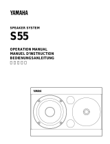 Yamaha S55 Instrukcja obsługi