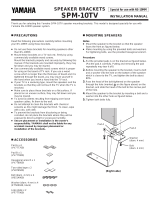 Yamaha SPM-10TV Instrukcja obsługi