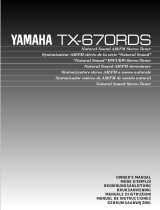 Yamaha TX-670RDS Instrukcja obsługi
