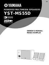 Yamaha YST-MS55D Instrukcja obsługi