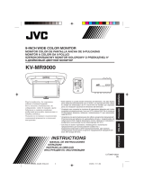 JVC Car Video System KV-MR900 Instrukcja obsługi
