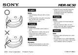 Sony MDR-NC50 Instrukcja obsługi