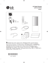 LG 49KE5E-B Skrócona instrukcja obsługi