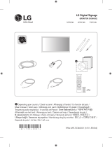 LG 75TC3D-B Skrócona instrukcja instalacji