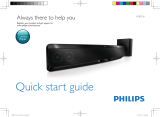 Philips HTB7150/12 Skrócona instrukcja obsługi