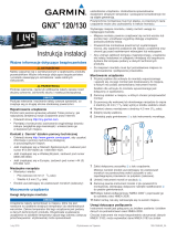 Garmin GNX™ 120 7-inch Large Format Marine Instrument Instrukcja instalacji