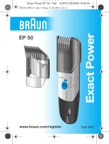 Braun EP50 Instrukcja obsługi