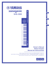 Yamaha SHS-300 Instrukcja obsługi