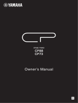 Yamaha CP88 Instrukcja obsługi