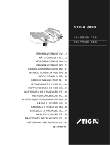 Stiga Park 110C Pro Electrical Cutting Deck Instrukcja obsługi