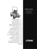 Stiga Titan 540D Instrukcja obsługi