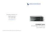 Grandstream GXW4500 series Instrukcja instalacji