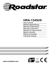 Roadstar HRA-1345US/WD Instrukcja obsługi