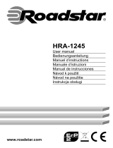 Roadstar HRA-1245/WD Instrukcja obsługi