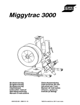 ESAB Miggytrac 3000 Instrukcja obsługi