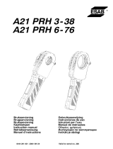 ESAB A21 PRH 6-76 Instrukcja obsługi