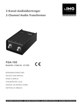 Monacor FGA-102 Instrukcja obsługi