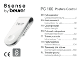 Beurer PC 100 PostureControl Instrukcja obsługi