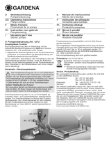 Gardena Pump Control Instrukcja obsługi