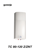 Gorenje TC 80-120 ZNT Instrukcja obsługi