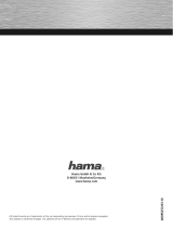 Hama 00095253 Instrukcja obsługi