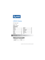 ZyXEL LTE3311-Q222 Instrukcja obsługi