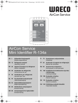 Waeco AirCon Service Mini Identifier R-134a Instrukcja obsługi