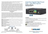 Intellinet Industrial Gigabit High-Power PoE  Injector Quick Instruction Guide
